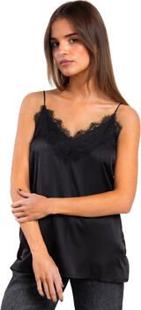 Admas Top Outwear -tanktop van kant en satijn