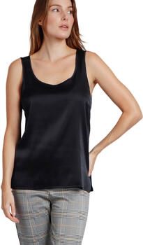 Admas Top Satin Lace Effen tanktop
