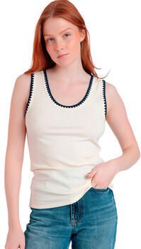Admas Top Tanktop Canale Hilo Contraste