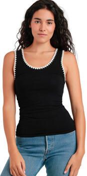 Admas Top Tanktop Canale Hilo Contraste