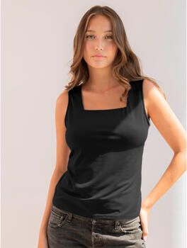Admas Top Tanktop met vierkante hals Cuadrado