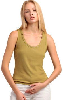 Admas Top Tanktop Metallic Holes