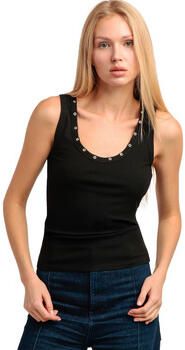Admas Top Tanktop Metallic Holes