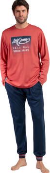 Admas Trainingspak Pyjama broek top lange mouwen Burnt Lois