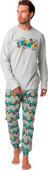 Admas Trainingspak Pyjama broek top lange mouwen Origineel Mickey Disney