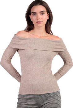 Admas Trui Top met lange mouwen Bandeau Melange