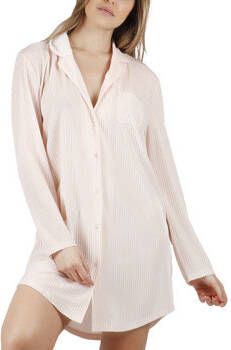 Admas Pyjama's nachthemden Nachthemd met lange mouwen Elegant Stripes