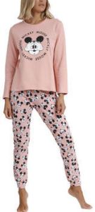 Admas Pyjama's nachthemden Pyjama broek en top Mickey Sport Disney