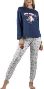 Admas Pyjama's nachthemden Pyjama broek en top Sin Prisa Mr Wonderful