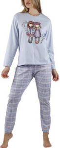 Admas Pyjama's nachthemden Pyjama broek en top The Duet