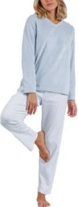 Admas Pyjama's nachthemden Pyjama broek top lange mouwen Comfort Home