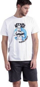 Admas Pyjama's nachthemden Pyjamashort t-shirt Stromtrooper Star Wars
