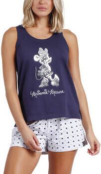 Admas Pyjama's nachthemden Pyjamashort tanktop Fabulous Minnie Disney