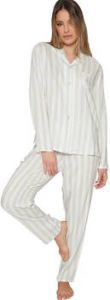 Admas Pyjama's nachthemden Binnen pyjama broek shirt Classic Stripes