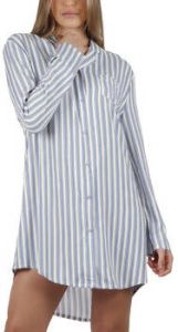 Admas Pyjama's nachthemden Nachthemd met lange mouwen Fashion Stripes