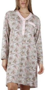 Admas Pyjama's nachthemden Nachthemd met lange mouwen Made With Love