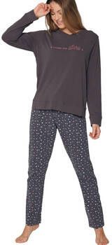 Admas Pyjama's nachthemden Pyjama broek en top Under The Stars