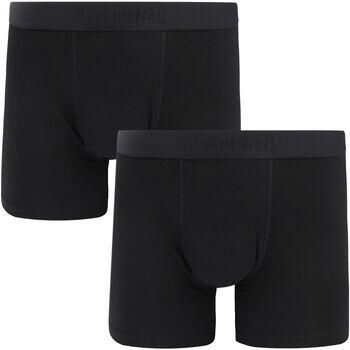 Alan Red Boxers Boxer Zwart 2-Pack