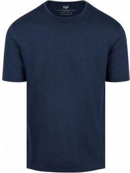 Alan Red T-shirt Korte Mouw Venice T-Shirt Heavy Jersey Navy