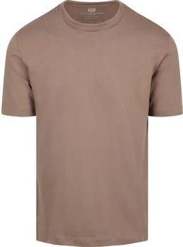 Alan Red T-shirt Korte Mouw Venice T-Shirt Heavy Jersey Taupe