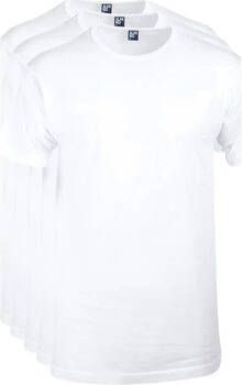 Alan Red T-shirt Aanbieding Derby O-Hals T-shirts Wit (3Pack)