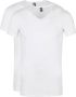 Alan Red T-shirt Oklahoma T-shirt Stretch Wit (2pack) - Thumbnail 1