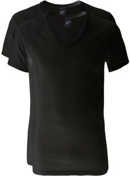 Alan Red T-shirt V-Hals Dean T-Shirt (2Pack) Zwart
