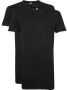 Alan Red T-shirt Vermont Extra Lang V-Hals T-Shirt Zwart 2Pack - Thumbnail 1