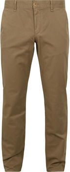 Alberto Stoffen broek met Franse steekzakken model 'Lou'