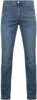 Alberto Broek Pipe Jeans Blauw