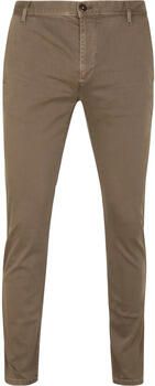 Alberto Broek Rob Stretch Chino Beige
