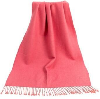 Alberto Cabale Sjaal Roze kasjmier sjaal Recto-Verso