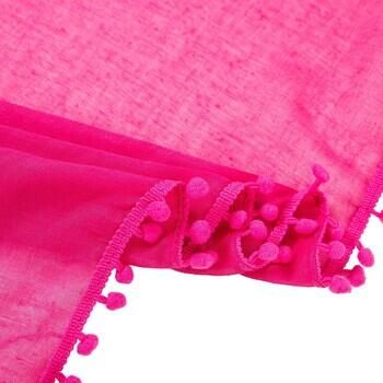 Alberto Cabale Sjaal Roze katoenen sjaal Elvia