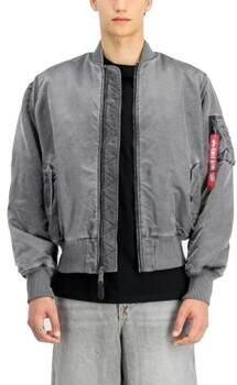 Alpha industries Vintage Antracite Bomber Jas Gray Heren