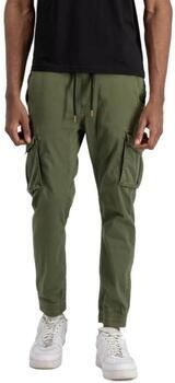 Alpha industries Tapered fit cargobroek met elastische boorden