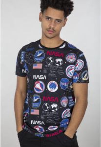 Alpha T-shirt Korte Mouw T-shirt NASA AOP