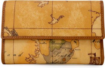 Alviero Martini 1a Classe Stijlvolle Portemonnee voor Mannen en Vrouwen Brown Dames - Foto 6