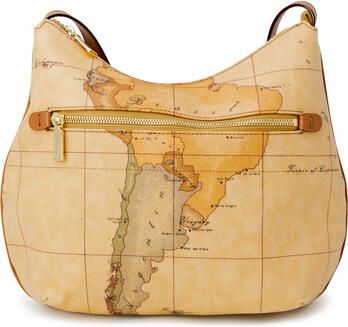 Alviero Martini 1a Classe Beige Katoenen Handtas Herfst Winter Collectie Beige Dames