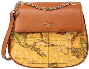 Alviero Martini 1a Classe Klassieke leren handtas voor vrouwen Beige Dames