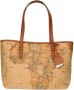 Alviero Martini 1a Classe Klassieke Geo Shopper Tas Brown Dames - Thumbnail 1
