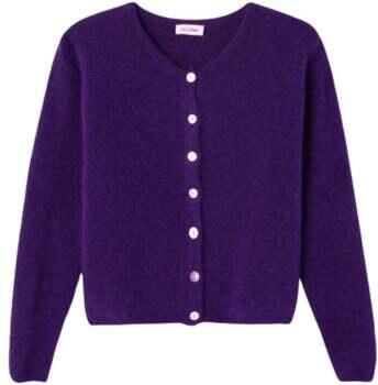 AMERICAN VINTAGE Dames Truien & Vesten Vitow Cardigan Paars - Foto 5