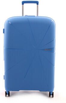 American Tourister trolley Starvibe 77 cm. Expandable blauw