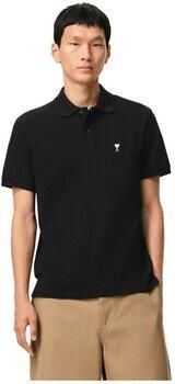 Ami Paris Polo Shirt Korte Mouw Polo's--Mannen
