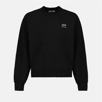 Ami Paris Zwarte Sweaters van Alexandre Mattiussi Black - Foto 7