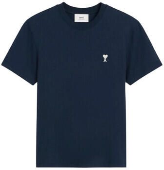 Ami Paris T-shirt Korte Mouw T-SHIRT HTS060.724.430 BLUE NIGHT