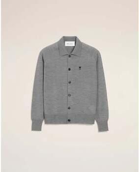 Ami Paris Vest Ami de Coeur Vest met kraag