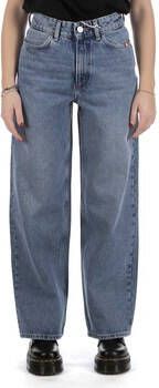 Amish Broek Jeans Linda Denim Used Cut Blu