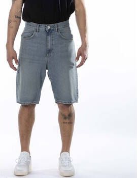 Amish Korte Broek Bermuda Tommy Sand Stone Azzurro