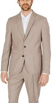 Antony Morato Beige Knoopsluiting Blazer met Zakken Beige Heren