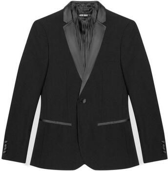 Antony Morato Zwarte Knoopsluiting Blazer Lente Zomer Mannen Black Heren